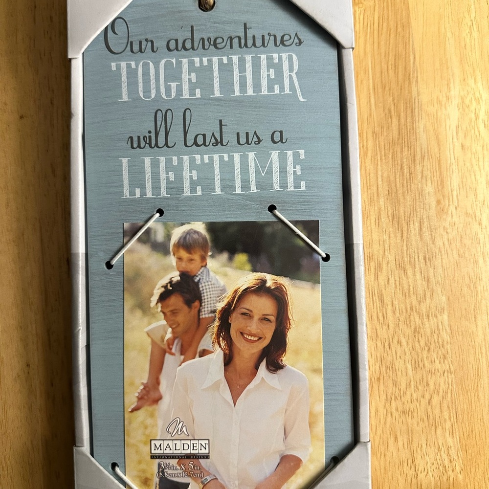 Malden Blue Picture Frame Together Accents
